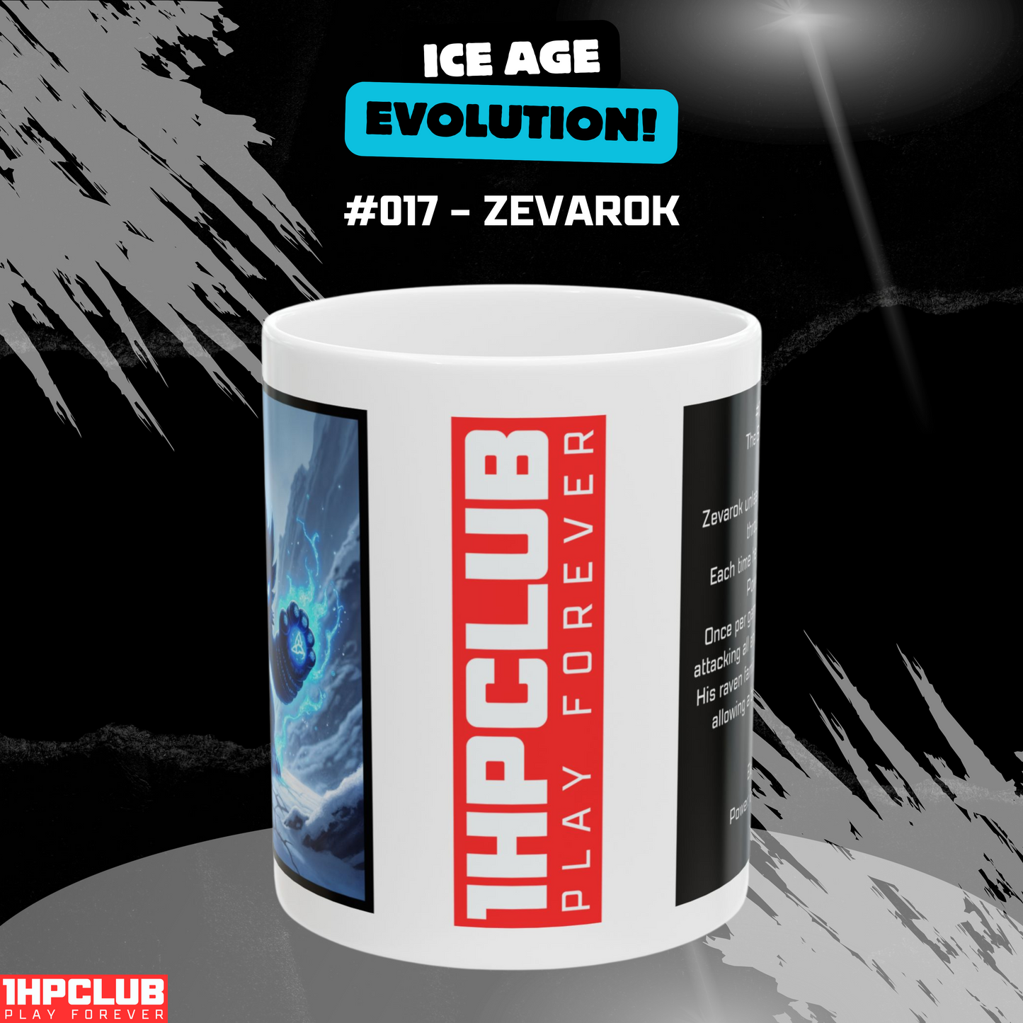 1HPCLUB – MugBeast League - Ice Age Evolution! #017 – Zevarok Mug, Clutch Mode Coffee, Daily Grind Gear, Respawn Ready – 11oz