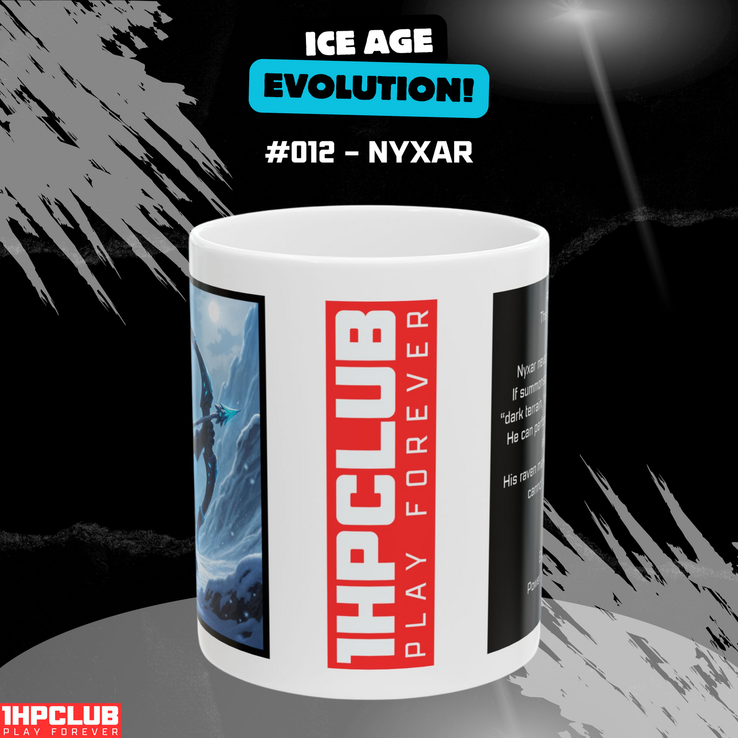 1HPCLUB – MugBeast League - Ice Age Evolution! #012 – Nyxar Mug, Clutch Mode Coffee, Daily Grind Gear, Respawn Ready – 11oz
